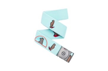 Image of Arcade Belts Surfing Bear, Teal, One size fits all, A12307-52-OSFA