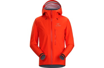 Image of Arcteryx Alpha FL Jacket - Mens, Flare, 2XL, 325196