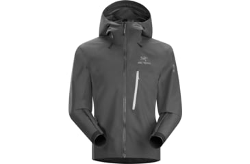 Image of Arcteryx Alpha FL Jacket - Mens-Iron Anvil-Large