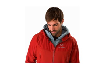 Image of Arc'teryx Beta SL Hybrid Jacket - Mens, Infrared, L, 371443