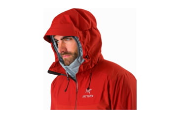 Image of Arc'teryx Beta SL Hybrid Jacket - Mens, Infrared, L, 371443