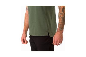 Image of Arc'teryx Captive Polo with Short Sleeve - Men's, Larix, Small, 372282