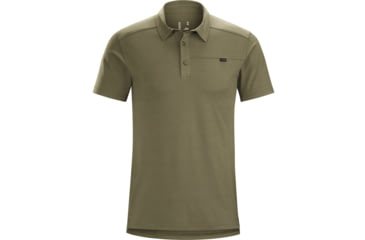 Image of Arcteryx Captive Short Sleeve Polo - Mens, Arbour, Large, 417838