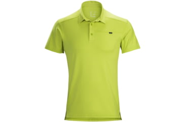 Image of Arcteryx Captive Short Sleeve Polo - Mens, Chloroplast, 2XL, 325386