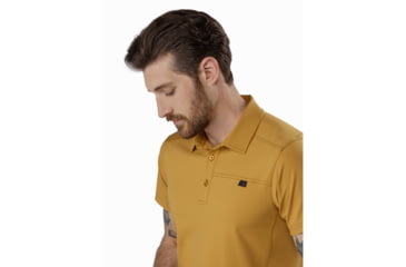 Image of ArcTeryx Captive Short Sleeve Polo- Mens, Ore, Large, 394652