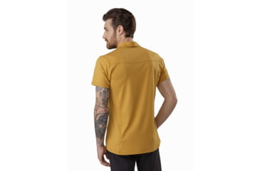 Image of ArcTeryx Captive Short Sleeve Polo- Mens, Ore, Large, 394652