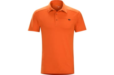 Image of Captive Short Sleeve Polo - Mens-Rojo-Small