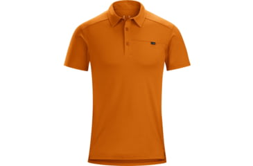 Image of Arcteryx Captive Short Sleeve Polo - Mens, Timbre, Large, 417848
