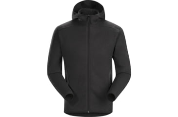 Image of Arcteryx Covert Hoody - Mens, Black Heather, Large, 394836