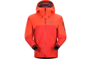 Image of Arc'teryx Rush Jacket - Mens, Draco Red, Large, DRACO-RED-LARGE