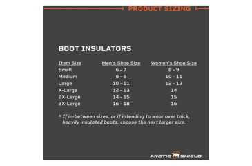 Image of Arctic Shield Boot Insulators Realtree Apx Medium 8-9, 52300080703024