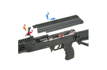 Image of Arcturus Ak12 Aeg Feature Enhance, 34.4in, Black, AT-AK12-FE