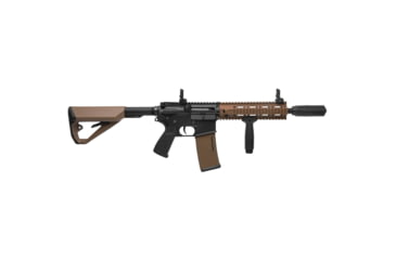 Image of Arcturus Sport Series ARC SE LWT MK-II CQB 10in AEG Airsoft Gun, Black/Tan, AT-ST02-CQ-SE-BT