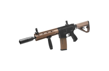 Image of Arcturus Sport Series ARC SE LWT MK-II CQB 10in AEG Airsoft Gun, Black/Tan, AT-ST02-CQ-SE-BT