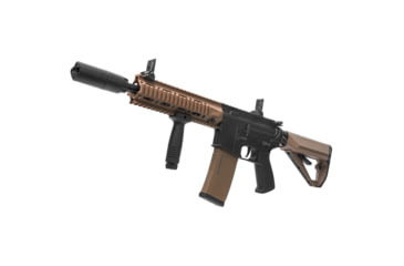 Image of Arcturus Sport Series ARC SE LWT MK-II CQB 10in AEG Airsoft Gun, Black/Tan, AT-ST02-CQ-SE-BT
