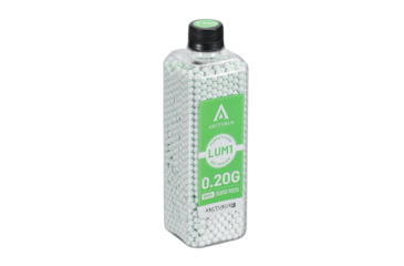 Image of Arcturus RS LUMI Match Grade Biodegradable Green Tracer 6mm BBs Airsoft Gun Ammo, 0.20g, LBB-020-G