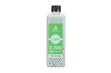 Image of Arcturus RS LUMI Match Grade Biodegradable Green Tracer 6mm BBs Airsoft Gun Ammo, 0.20g, LBB-020-G