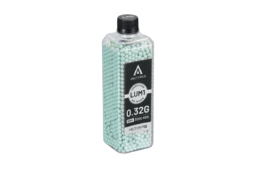 Image of Arcturus RS LUMI Match Grade Biodegradable Green Tracer 6mm BBs Airsoft Gun Ammo, 0.32g, LBB-032-G