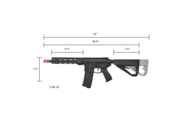 Image of Arcturus Sword Mod1 CQB Aeg Lite Fe, 9.55in, Black, AT-NY06-CQ-FE