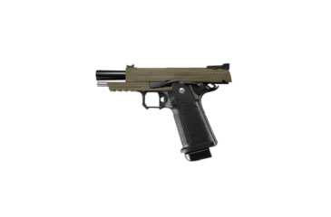 Image of Arcturus Vanguard 4.3in Hi-Capa GBB Airsoft Pistol, Black/Tan, AT-GHC-V4-BT