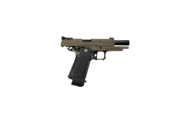 Image of Arcturus Vanguard 4.3in Hi-Capa GBB Airsoft Pistol, Black/Tan, AT-GHC-V4-BT