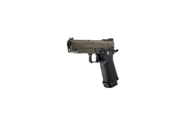 Image of Arcturus Vanguard 4.3in Hi-Capa GBB Airsoft Pistol, Black/Tan, AT-GHC-V4-BT