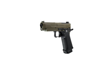 Image of Arcturus Vanguard 4.3in Hi-Capa GBB Airsoft Pistol w/Optics Ready Slide, Black/Tan, AT-GHC-V4-OR-BT