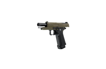 Image of Arcturus Vanguard 4.3in Hi-Capa GBB Airsoft Pistol w/Optics Ready Slide, Black/Tan, AT-GHC-V4-OR-BT