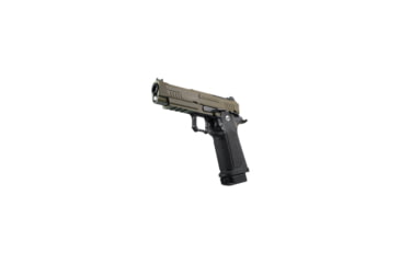 Image of Arcturus Vanguard 4.3in Hi-Capa GBB Airsoft Pistol w/Optics Ready Slide, Black/Tan, AT-GHC-V4-OR-BT
