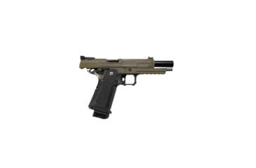 Image of Arcturus Vanguard 5in Hi-Capa GBB Airsoft Pistol, Black/Tan, AT-GHC-V5-BT