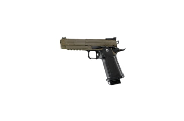 Image of Arcturus Vanguard 5in Hi-Capa GBB Airsoft Pistol, Black/Tan, AT-GHC-V5-BT