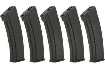 Image of Arcturus Variable-Cap EMM Bakelite, AK74, 30/135 Rounds Rifle Magazine Kit, 5 Pack, Black, 135, MAG-K02-5P