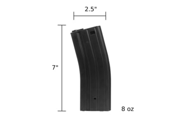 Image of Arcturus Variable-Cap EMM, M4/M16, 30-130 Rounds, Rifle Magazine, Black, 130, MAG-R04Q-5P