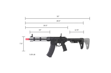 Image of Arcturus X C.A.T. Versatile-10S Ak Aeg, Black, AT-CAT-07