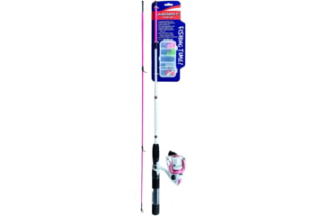 Image of Ardent Fishing Time Spinning Combo - Kids, Pink, DG10502K-P