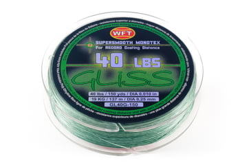 Image of Ardent Gliss Polyethylene Fishing Line, 40lb, 150yd Spool, Green, GL40G-150