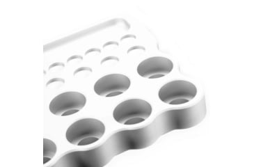 Image of Area 419 7/8in Standard Die Holder, Anodized, Clear, 419-DIEBLOCK-78