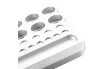 Image of Area 419 7/8in Standard Die Holder, Anodized, Clear, 419-DIEBLOCK-78