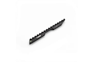 Image of Area 419 Anschutz Model 1761 Improved Scope Rail, 15 MOA, Full Slotted Top, Bubble Level, Black, 419-ISR-AN1761-15