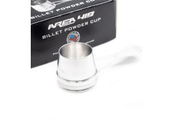 Image of Area 419 Billet Aluminum Powder Cup for Autotrickler units, Raw Aluminum, 419-ATCUP