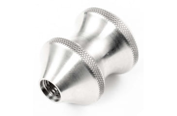 Image of Area 419 Finger Groove Bolt Knob For Defiance Actions, Stainless Steel, Silver, 419-KNOB-DEFSS