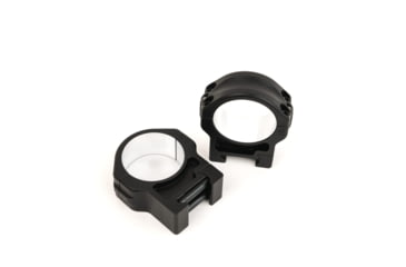 Image of Area 419 Hunt 30mm Tube Rifle Scope Ring, 30mm Height, Pair, Black, 419-HUNT-3030