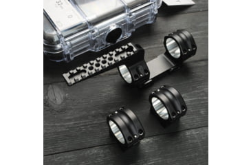 Image of Area 419 Low Height Diving Board Attachment for Tactical Mounts, Black, 419-TSM-LDB