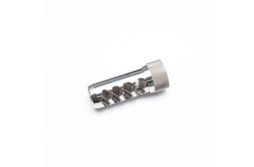 Image of Area 419 Sidewinder Magnum Self Timing Barrel Muzzle Brake 338 Caliber, Raw Stainless, 419-SW-338-SS-3424