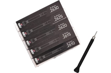 Image of Area 419 ZERO Sizing Die Mandrel Kit, .22 Cal, Black, 419-Mandrels-224