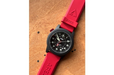 Image of Ares Watch Company FIELD-1 GMT "Traveler", F1GDDUSAURUBLKUS