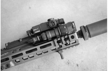 Image of Arisaka Defense 300 Series IR Weapon Light, KM1-E Head, No Tailcap, Black, LT-1C-Infrared-None