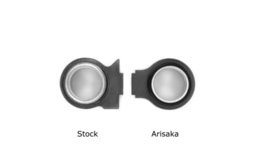 Image of Arisaka Defense 300 Series IR Weapon Light, KM1-E Head, No Tailcap, Black, LT-1C-Infrared-None