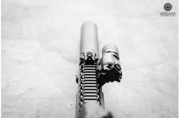 Image of Arisaka Defense Inline Picatinny Mount KeyMod, Black IPM-K