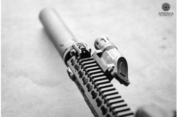 Image of Arisaka Defense Inline Picatinny Mount KeyMod, Black IPM-K